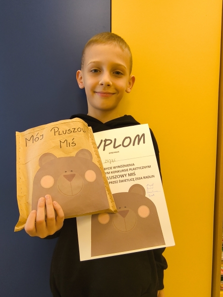 Międzyszkolny konkurs plastyczny ''Mój Pluszowy Miś''  27.11.2025