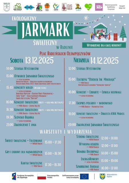 Zaproszenie na II Ekologiczny Jarmark Świąteczny