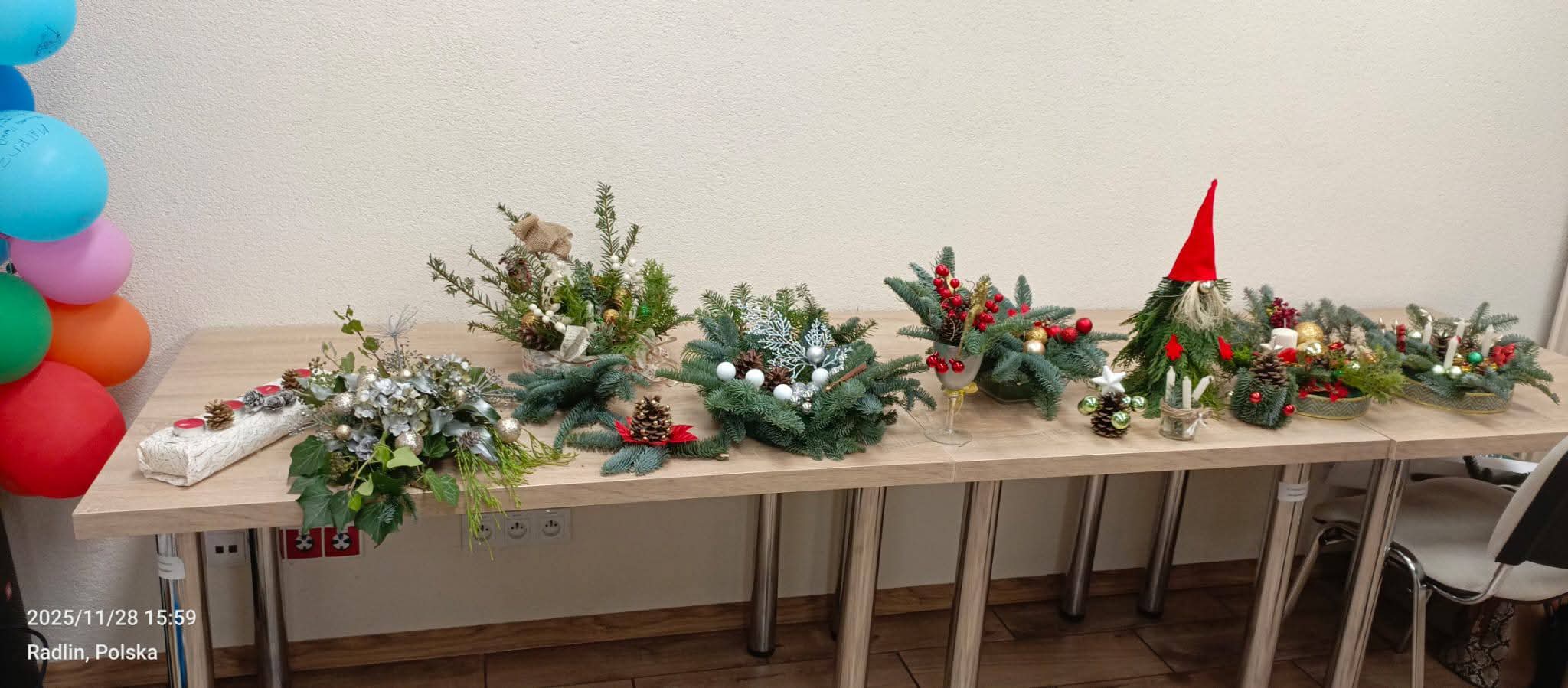29. Tworzenie świątecznych wianków 28.11.2025
