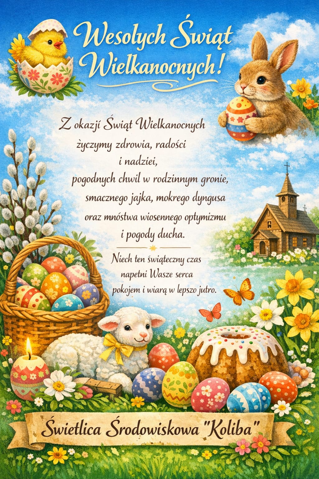 Wielkanocne życzenia 3.04.2026