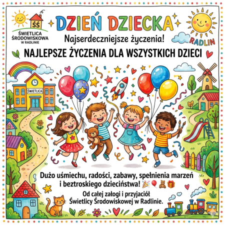 Życzenia z okazji Dnia Dziecka 1.06.2026